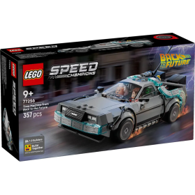 Maquette LEGO DeLorean Retour vers le Futur – Machine à Remonter le Temps
