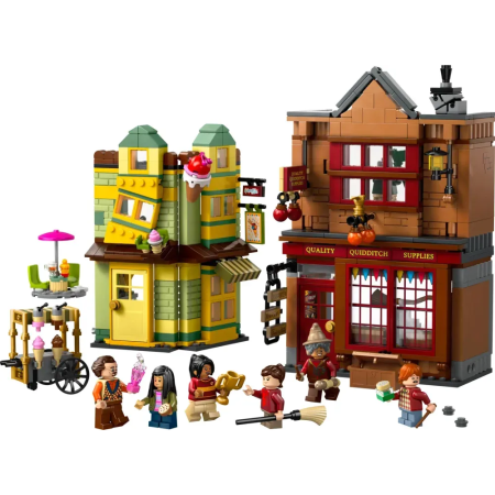 LEGO Harry Potter 76452 - Magasin Quidditch et Glacier | Set Magique