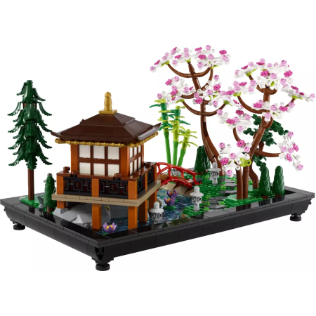 Jardin paisible LEGO Icons 10315 - Modèle zen à construire