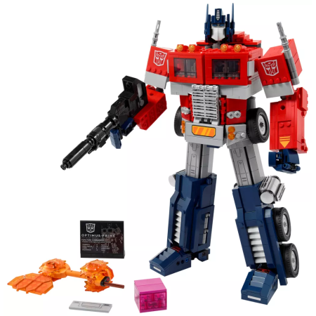 LEGO Optimus Prime 10302 - Modèle Transformer 2-en-1 à construire
