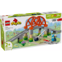 Set d'extension : Les rails et le pont du train LEGO Duplo 10426