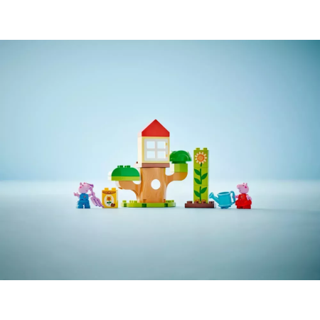 Le jardin et la cabane dans l’arbre de Peppa Pig LEGO Duplo 10431