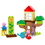 Le jardin et la cabane dans l’arbre de Peppa Pig LEGO Duplo 10431