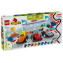 Voitures de course et pilotes d’une écurie de F1 LEGO Duplo 10445