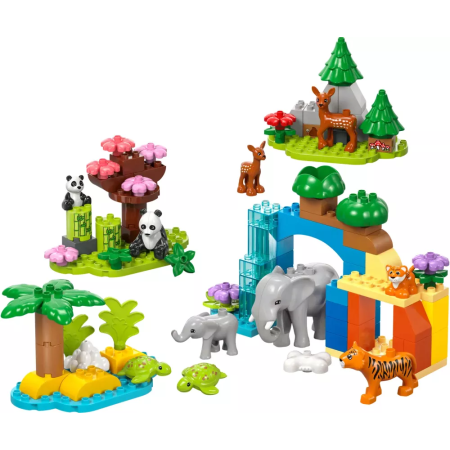 Familles d’animaux sauvages 3-en-1 LEGO Duplo 10446