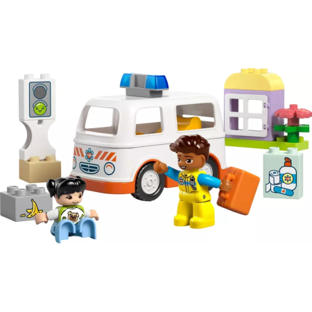 L’ambulance et le chauffeur LEGO Duplo 10447