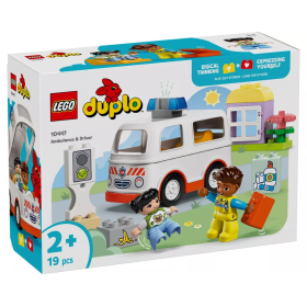 L’ambulance et le chauffeur LEGO Duplo 10447