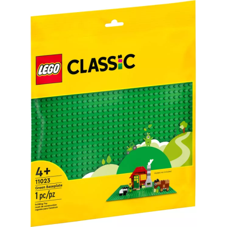 La plaque de construction verte LEGO Classic 11023