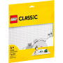 La plaque de construction blanche LEGO Classic 11026