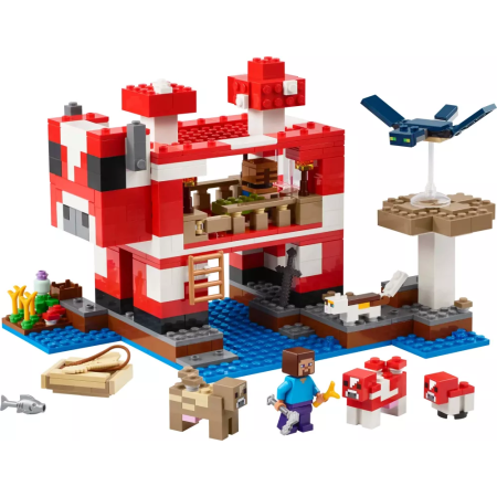 La maison des Champimeuhs LEGO Minecraft 21270