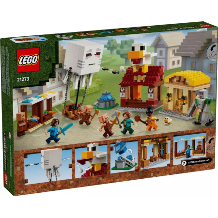 Les Ghasts à l’attaque du village LEGO Minecraft 21273