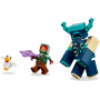 La rencontre avec le Warden LEGO Minecraft 21274