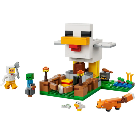 La ferme à poulet LEGO Minecraft 21585