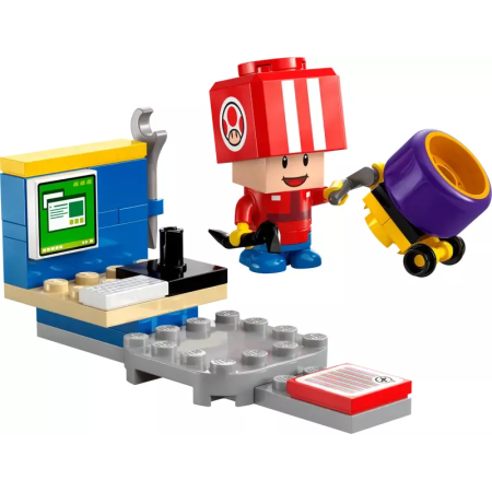 Mario Kart – Toad (stand) (Polybag) LEGO Super Mario 30702