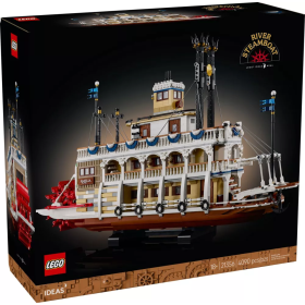 Bateau à vapeur du Mississippi LEGO Ideas 21356 – Maquette Collector