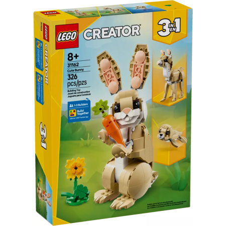 L’adorable lapin LEGO Creator 31162