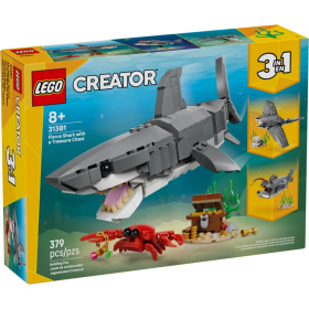 Le redoutable requin et le coffre au trésor LEGO Creator 31381
