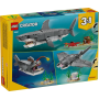 Le redoutable requin et le coffre au trésor LEGO Creator 31381