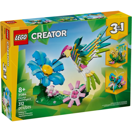 Animaux sauvages : le colibri coloré LEGO Creator 31384