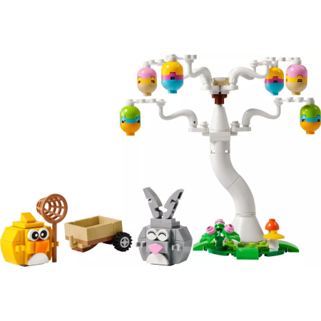 Le lapin de Pâques et la chasse aux œufs LEGO Pâques 40808