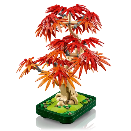 Bonsaï d’érable rouge LEGO Botanicals 10348 – Décor zen sans entretien