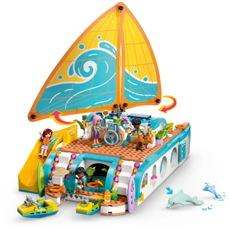 L’aventure en bateau LEGO Friends 42664