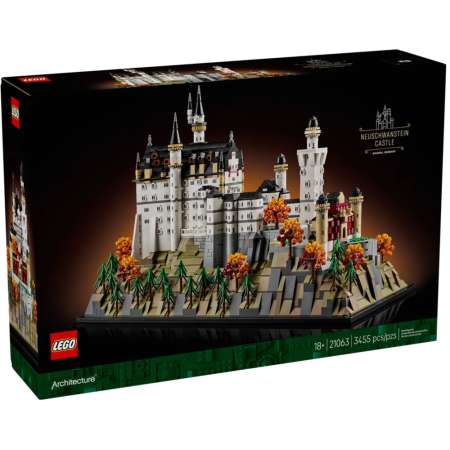 LEGO Architecture Château de Neuschwanstein 21063 – Maquette unique