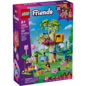 La fête d’anniversaire et l’arbre à chats LEGO Friends 42666