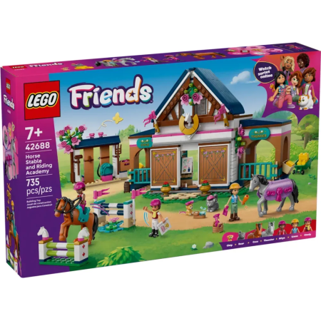 L’écurie et l’école d’équitation LEGO Friends 42688