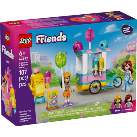 Le stand de glaces et de ballons LEGO Friends 42692
