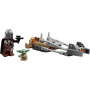 Le speeder bike du Mandalorien et Grogu LEGO Star Wars 75436