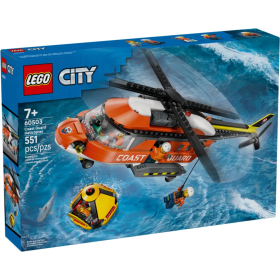 Hélicoptère de sauvetage LEGO City 60503 – Jeu de construction 551 pièces