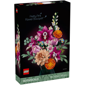 Bouquet fleurs roses LEGO Botanicals 10342 – Créativité & déco