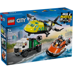 LEGO City 60505 - Véhicules d’urgence modulables pour enfants
