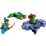 Nya contre la toupie du monstre mutant LEGO Ninjago 71849