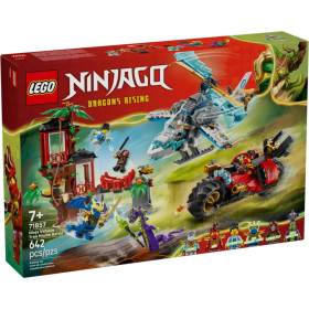 La cabane et les véhicules des Ninjas LEGO Ninjago 71857