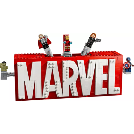 Logo MARVEL et ses super-héros LEGO Marvel 76313
