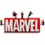 Logo MARVEL et ses super-héros LEGO Marvel 76313