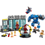 Le laboratoire d’Iron Man : la salle des armures LEGO Marvel 76315