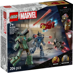 Iron Man et War Machine contre les drones de Hammer LEGO Marvel 76320