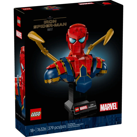 Buste d’Iron Spider-Man LEGO Marvel 76326