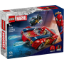 Spider-Man et sa voiture contre Wolverine vénomisé LEGO Marvel 76336