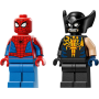 Spider-Man et sa voiture contre Wolverine vénomisé LEGO Marvel 76336