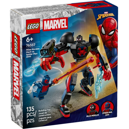 Le robot de Miles Morales contre Spider-Man 2099 LEGO Marvel 76337