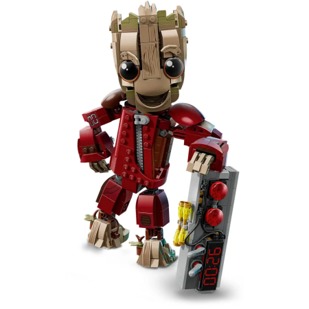 Groot en tenue de Ravageur LEGO Marvel 76341