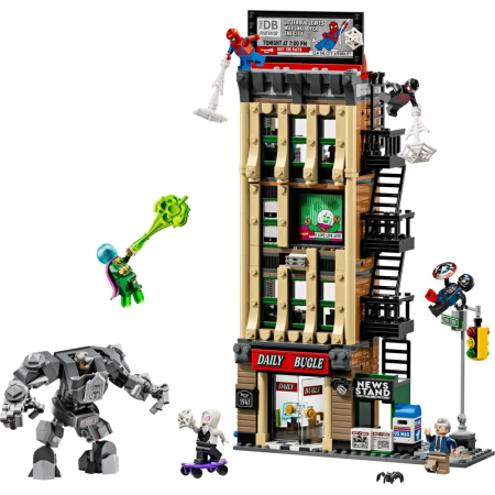 Spider-Man contre Mystério : le Daily Bugle LEGO Marvel 76342