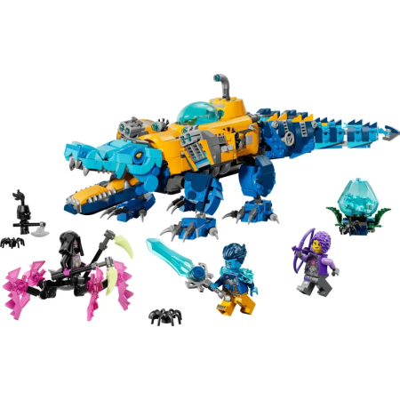 Sous-marin Crocodile LEGO Dreamzzz 71512 - Set de Construction Unique