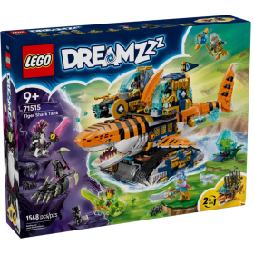 Char requin-tigre LEGO Dreamzzz 71515 | Jouet transformable 9+ ans