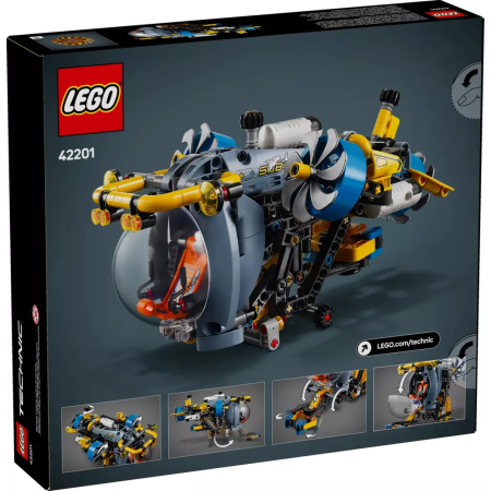 Sous-marin LEGO Technic 42201 - Construction réaliste dès 9 ans