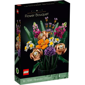 Bouquet de fleurs LEGO 10280 – Kit créatif et déco durable